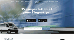 Desktop Screenshot of duetinc.com